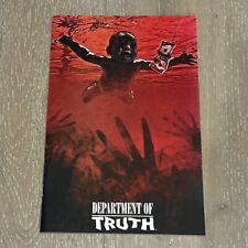 DEPARTMENT OF TRUTH #11 2021 IZZY EXCLUSIVE NIRVANA HOMAGE IMAGE COMICS picture