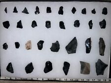 Large Group Of Tulare Lake Points & Paleolithic Tools Central California picture