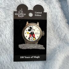 Disney Pin Walts Most Famous Merchandise Item Mickey Watch 100 Years of Magic picture