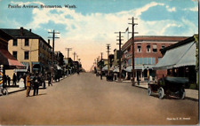 1915. BREMERTON, WASH. PACIFIC AVE, CAFE. POSTCARD Ss1 picture