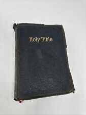 Holy Bible - Holman Pronouncing Edition - First Edition New Plates KJV Leather picture
