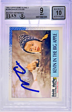 1992 Topps Home Alone 2 Macaulay Culkin Signed #2 Beckett BAS Mint 9 Auto 10 picture