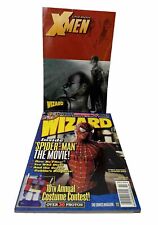 WIZARD MAGAZINE: Inside Spider-Man The Movie Nov 2001 # 122 SPIDER-MAN Cover picture
