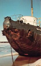 Whaleback Ship SS Meteor Superior WI Wisconsin Nautical Museum Vtg Postcard B22 picture