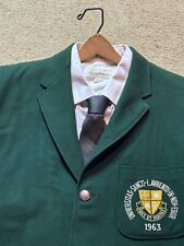 Vintage 60s St Lawrence University Wool Blazer Sport Coat Suit Dinner Jacket 42R picture