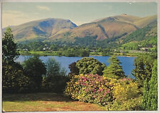 Grasmere Lake District Village England Scenic View Mountains Water Postcard P2 picture