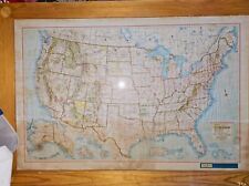 Antique 1959 Vacation Map USA, National Forests And Other Map This Week Magazine picture