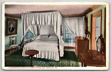 Postcard George Washington's Bed Room, Mt. Vernon, Virginia Unposted picture