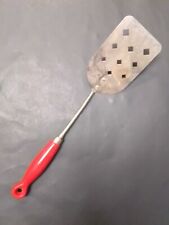 RARE VTG Spatula Red Slotted Diamond Automatic Wire Goods Mfg Co Inc Atomic  picture