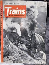 Trains Sept 1955 September Trains Magazine picture