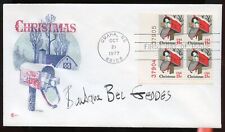 Barbara Bel Geddes d2005 signed autograph FDC American Actress BAS Stickered picture