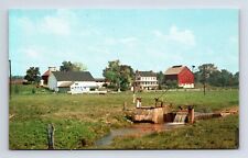 Amish Farm Ephrata Pennsylvania PA Chrome Postcard picture