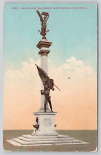 Postcard San Francisco, California, Native Sons Monument A588 picture