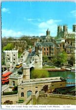 View over Lendal Bridge and Ouse, towards York Minster - York, England picture