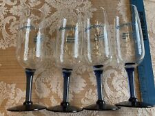 Vintage Trident II ANC Commissioning Champagne Glasses June 21, 1986 - 4 Glasses picture
