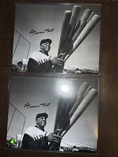 SIX (6) WILLIE MAYS AUTOGRAPHS - SAY HEY HOLO - FOUR SIGNED NUMBERS, TWO PHOTOS picture