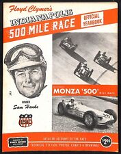 1957 Indy 500 Floyd Clymer's Indianapolis 500 Mile Yearbook IMS 120pp. VGC picture
