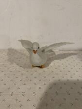 Vintage  Love Dove Bird Hand Painted Figurine 8856 Porcelain HOMCO Cute E.C. picture