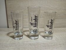 El Jimador Tequila XL Oversized Double Shot Glass And 2 Shooter Shot Glasses picture