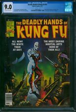 Deadly Hands of Kung Fu #22 ⭐ CGC 9.0 ⭐ 1st JACK OF HEARTS Marvel Magazine 1976 picture