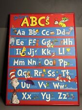 The ABC's of Dr. Seuss Poster Chart Alphabet Classroom Homeschool Library Promo picture