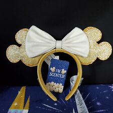 Disney Parks 2022 French Quarter Scented Beignet Mickey Ears Headband Loungefly picture