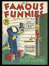 Famous Funnies #74 FN- 5.5 Eastern Color picture