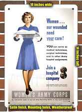 Metal Sign - 1945 Women's Army Corps- 10x14 inches picture