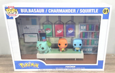Funko Pop Deluxe Moments Bulbasaur Charmander Squirtle Pokemon #01 picture
