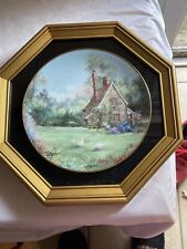 The Gatekeeper’s Cottage Plate By Marty Bell In Frame picture