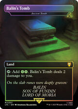 FOIL BORDERLESS Balin's Tomb (Ancient Tomb) ~ Commander: The Lord of the Rings picture
