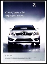 2008 Mercedes Benz C300 Sport Original Advertisement Car Print Art Ad D170 picture