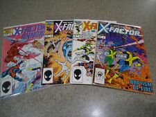 X-FACTOR 1, 5, 6 FIRST APOCALYPSE AND ANNUAL 1 picture