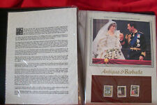 The Royal Wedding Philatelic Panels Collection, Charles & Diana.  picture