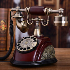 Vintage Rotary Dial Telephone Phone Working Vintage Retro Old Fashion Telephone picture