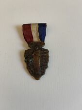BSA Boy Scout Eagle Scout Medal Black Hawk Trail Hike Camp Lowden picture