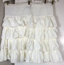 Vtg Free Encounter Skirt/Fabric/Cutter/Project MultiTier Ruffles 100% Cotton picture