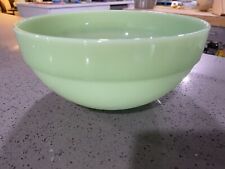 Vintage Jadeite Fire King 8 3/4 In mixing bowl  Colonial Band RARE HTF  picture