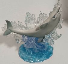 Dolphin In Water Figurine Waves picture