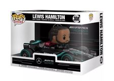 IN STOCK LEWIS HAMILTON F1 RACING MERCEDES #308 FUNKO POP RIDES DELUXE RACE CAR picture