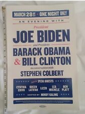 Joe Biden, Bill Clinton & Barack Obama Radio City Music Hall Official Poster  picture