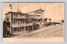 Daytona Beach FL-Florida, Seaside Inn Advertising, Antique, Vintage Postcard picture