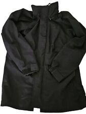 US Navy Cold Weather GoreTex Parka Black Medium XX-Short Jacket Hooded picture