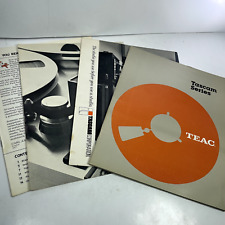 1979 TEAC TASCAM STUDIO SERIES CATALOGS WITH REEL TO REEL Media Promotional Ads picture
