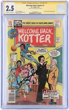 John Travolta Welcome Back Kotter Autographed Comic Book CGC 2.5 picture