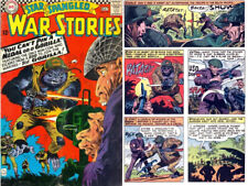 SGT GORILLA 1st app - STAR SPANGLED WAR STORIES #126 by KUBERT - 1966 comic book picture
