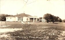 COUNTRY CLUB antique real photo postcard rppc  MINOT NORTH DAKOTA ND c1910 picture