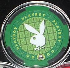 (100)Vintage Playboy Poker Chips Sealed With Rack picture