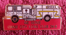 Lions Club Pin We Serve Chase City Lions Club picture
