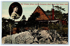 1913 Ella Wheeler Wilcox and Her Bungalow New Haven Connecticut CT Postcard picture